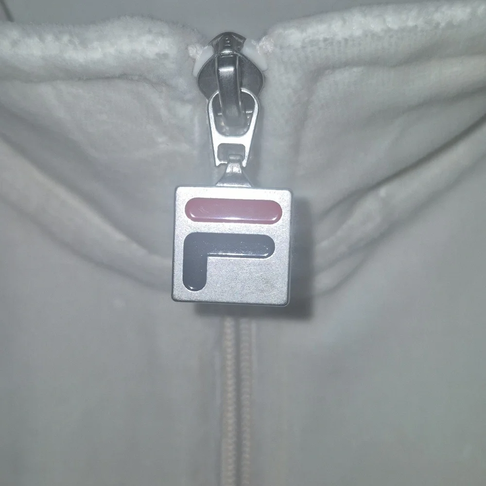 FILA Men's O-Fit Velour Track Jacket.